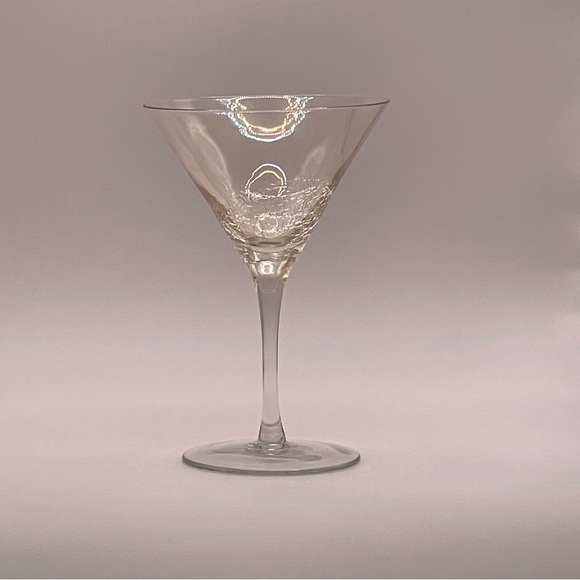 Expresso Martini Blush Gold Tint Luxury Glass Crackle Texture & Mid‑Century-4CT - Picture 11 of 13